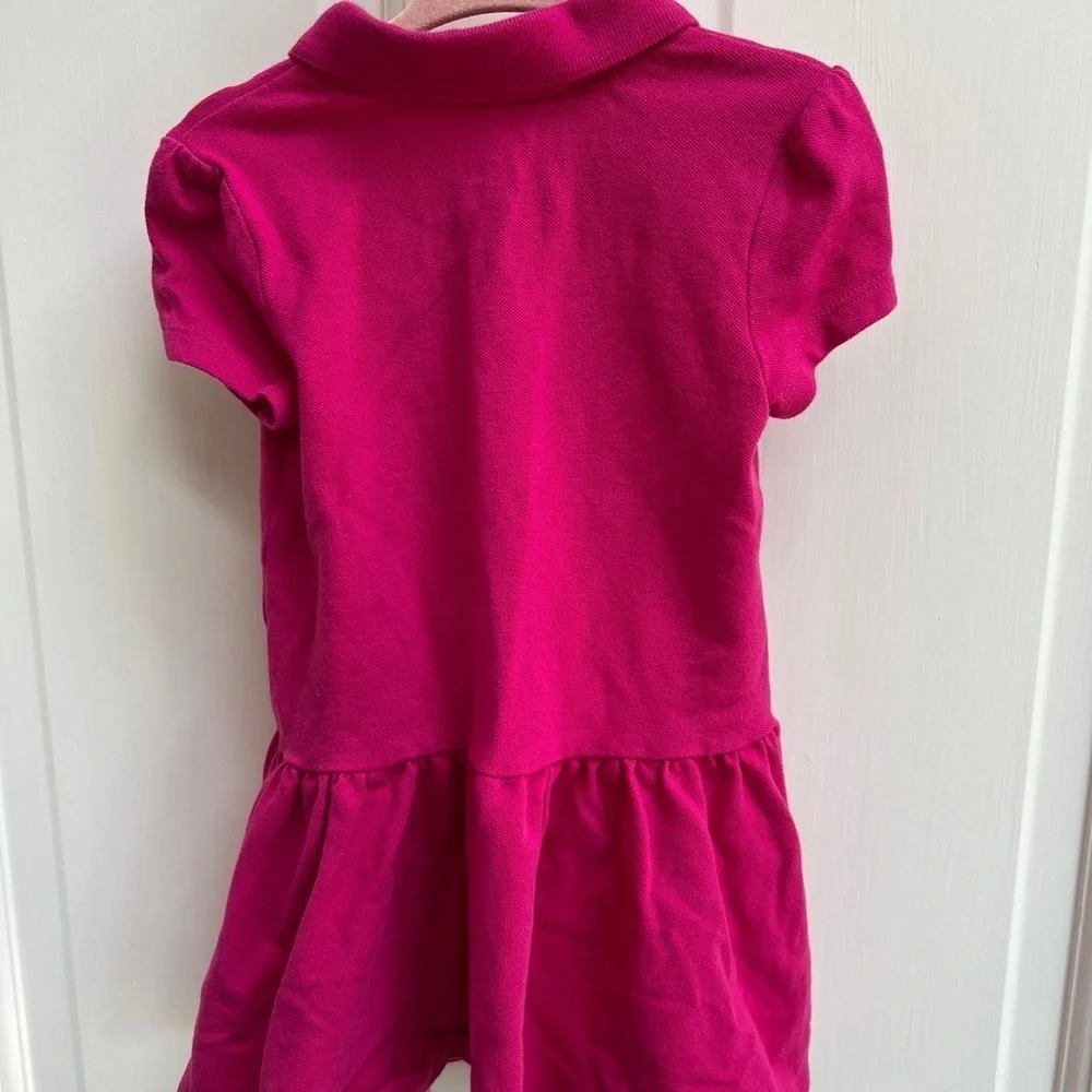 NWOT The Children’s Place 2T Hot Pink Collared Polo Catholic School Girls Dress